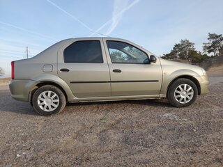 2012 Renault Logan I Рестайлинг, бежевый, 447000 рублей, вид 3