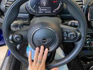2020 Mini Clubman Cooper II Рестайлинг, синий, 2900000 рублей, вид 4