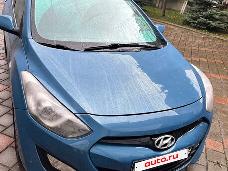2013 Hyundai i30 II, голубой, 1450000 рублей, вид 3