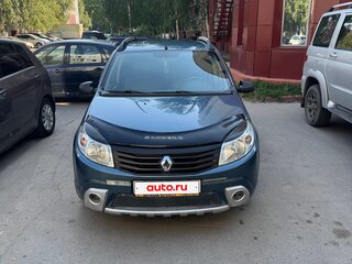 2012 Renault Sandero I, синий, 410000 рублей, вид 1