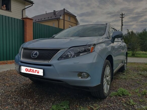 2010 Lexus RX 450h III, голубой, 2500000 рублей - вид 1