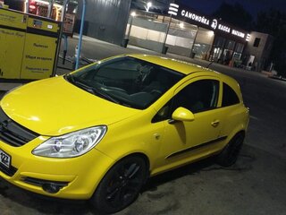 2007 Opel Corsa D, жёлтый, 450000 рублей, вид 2