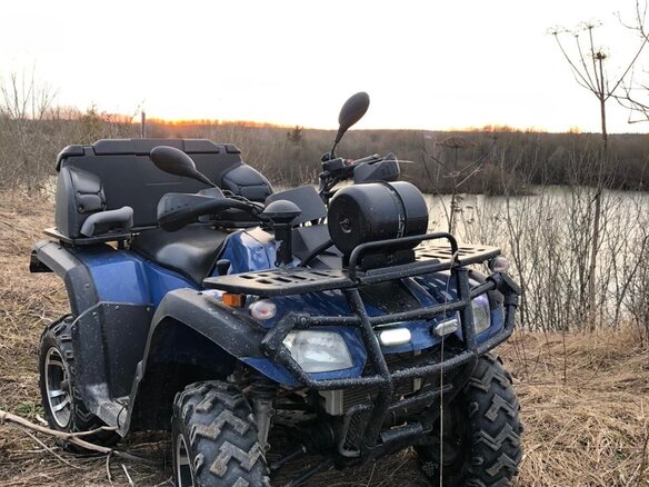 2015 Stels ATV-300, синий, 375000 рублей - вид 8
