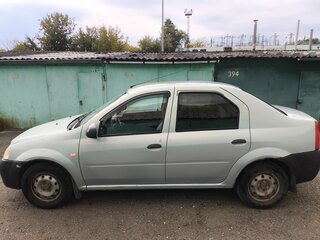 2008 Renault Logan I, серый, 325000 рублей, вид 4