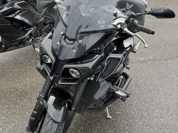 2016 Yamaha MT-10, чёрный