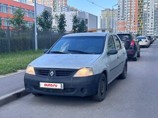 2005 Renault Logan I, серый, 120000 рублей, вид 1
