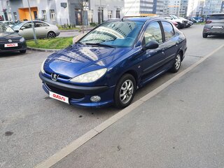 2009 Peugeot 206, синий, 199000 рублей, вид 1