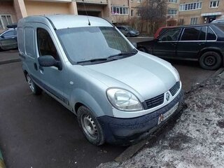 2009 Renault Kangoo I Рестайлинг, серебристый, 400000 рублей, вид 1