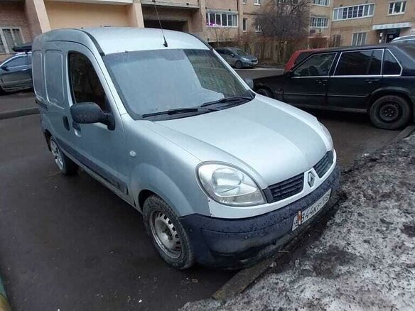 2009 Renault Kangoo I Рестайлинг, серебристый, 400000 рублей