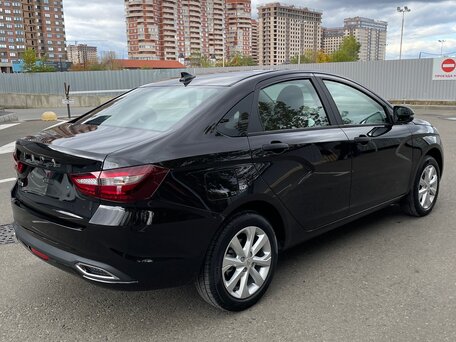 2024 Lada (ВАЗ) Vesta I Рестайлинг (NG), чёрный, 1220000 рублей, вид 2