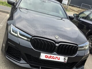 2017 BMW 5 серии 540i VII (G30/G31/G38), синий, 3610000 рублей, вид 3
