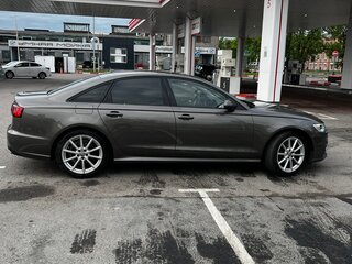 2015 Audi A6 IV (C7) Рестайлинг, серый, 1750000 рублей, вид 4
