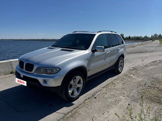 2004 BMW X5 3.0i I (E53) Рестайлинг, серебристый, 900000 рублей, вид 1