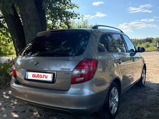2012 Skoda Fabia II Рестайлинг, бежевый, 485000 рублей, вид 2