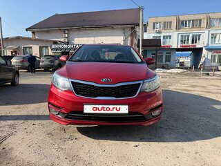 2017 Kia Rio III Рестайлинг, красный, 680000 рублей, вид 2
