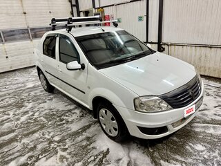 2014 Renault Logan I Рестайлинг, белый, 590000 рублей, вид 2