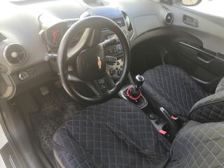 2014 Chevrolet Aveo II, белый, 765000 рублей, вид 5