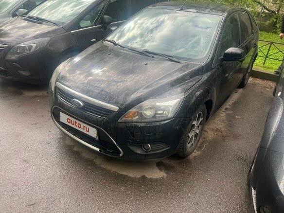 2008 Ford Focus II Рестайлинг, чёрный, 750000 рублей