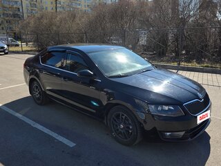 2014 Skoda Octavia III (A7), чёрный, 650000 рублей, вид 2