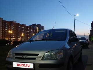 2004 Hyundai Getz I, серебристый, 315000 рублей, вид 1