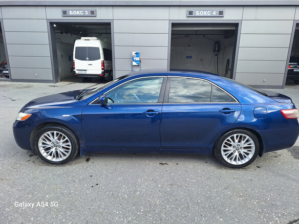 2007 Toyota Camry VI (XV40), синий, 690000 рублей - вид 8