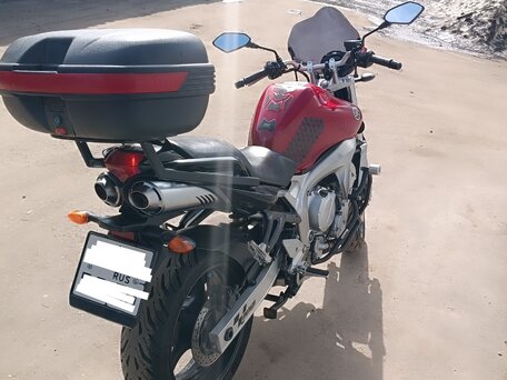 2004 Yamaha FZ6, красный, 480000 рублей, вид 5