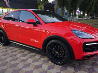 2020 Porsche Cayenne Coupé III, оранжевый, 8120000 рублей, вид 2