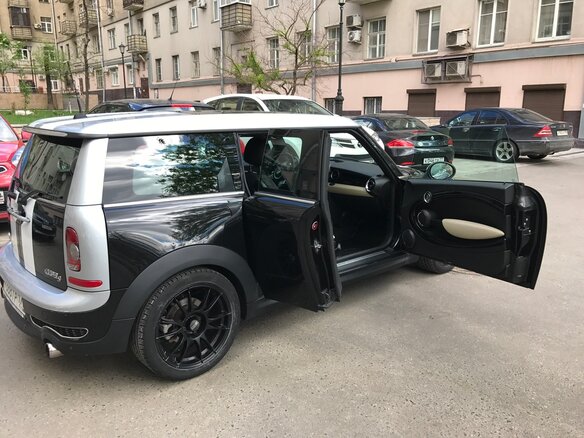 2009 Mini Clubman Cooper S I, чёрный - вид 9