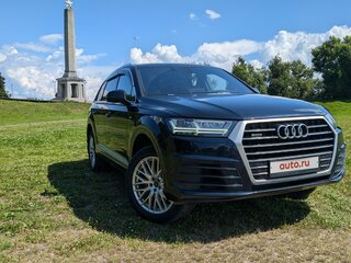 2017 Audi Q7 II (4M), синий, 4300000 рублей, вид 1