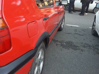 1996 Volkswagen Golf III, красный, 400000 рублей, вид 4