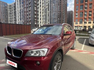 2011 BMW X3 20d xDrive II (F25), красный, 1450000 рублей, вид 1