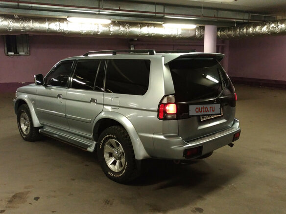 2003 Mitsubishi Pajero Sport I, серебристый - вид 6