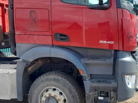 2020 Mercedes-Benz Arocs, красный, 11000000 рублей, вид 4
