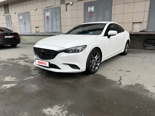 2017 Mazda 6 III (GJ) Рестайлинг, белый, 2090000 рублей, вид 1
