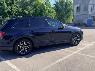 2016 Audi Q7 II (4M), синий, 3200000 рублей, вид 4