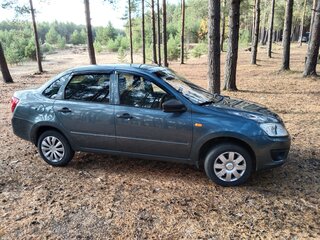 2015 Lada (ВАЗ) Granta I, серый, 519000 рублей, вид 2