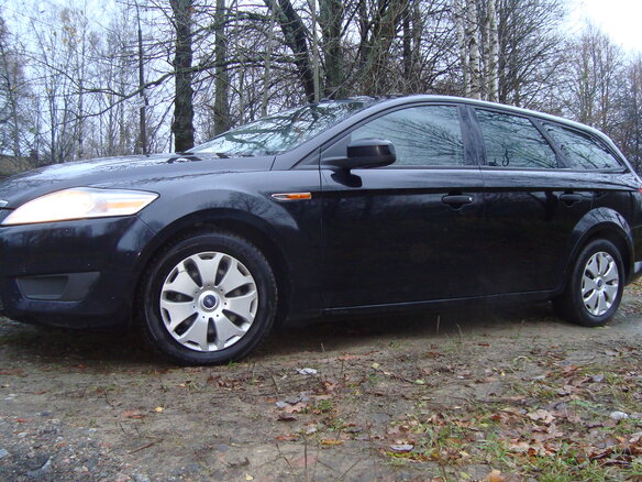 2007 Ford Mondeo IV, чёрный