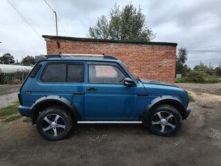 2011 Lada (ВАЗ) 2121 (4x4) I Рестайлинг, синий, 400000 рублей, вид 3