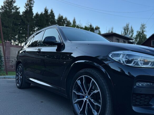 2019 BMW X3 30d xDrive III (G01), чёрный, 4100000 рублей - вид 4