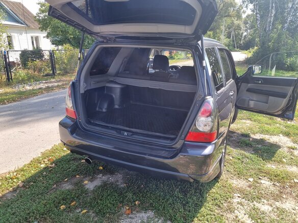 2007 Subaru Forester II Рестайлинг, серый - вид 11