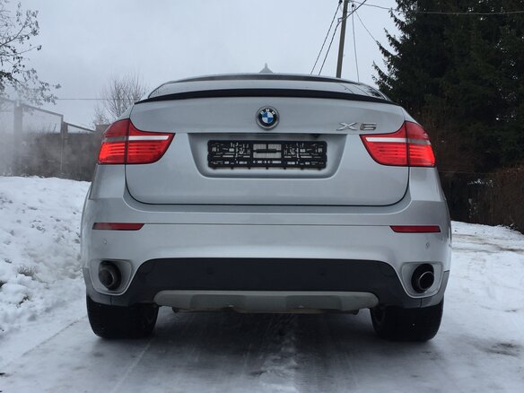 2011 BMW X6 35i 8-speed I (E71), серебристый - вид 5