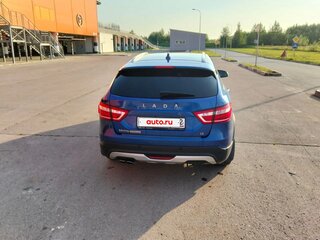 2020 Lada (ВАЗ) Vesta SW Cross I, синий, 1050000 рублей, вид 3