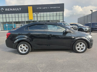 2012 Chevrolet Aveo II, чёрный, 585000 рублей, вид 4