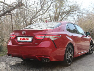 2019 Toyota Camry US Market VIII (XV70), красный, 2300000 рублей, вид 4