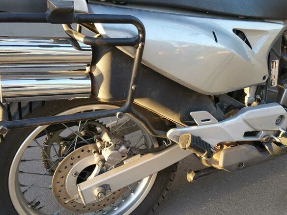 2004 Honda XL650V Transalp, серебристый - вид 12