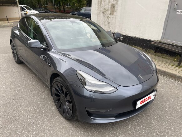 2019 Tesla Model 3 Long Range I, серый, 3750000 рублей - вид 2