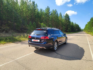 2016 Volkswagen Golf Alltrack VII, синий, 1700000 рублей, вид 4
