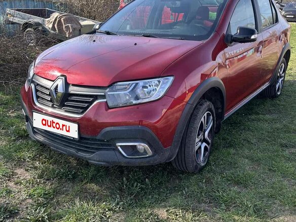 2020 Renault Logan Stepway II Рестайлинг, красный, 1200000 рублей