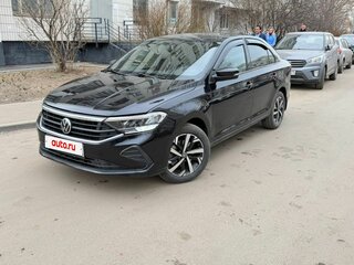 2022 Volkswagen Polo VI, чёрный, 1375000 рублей, вид 1