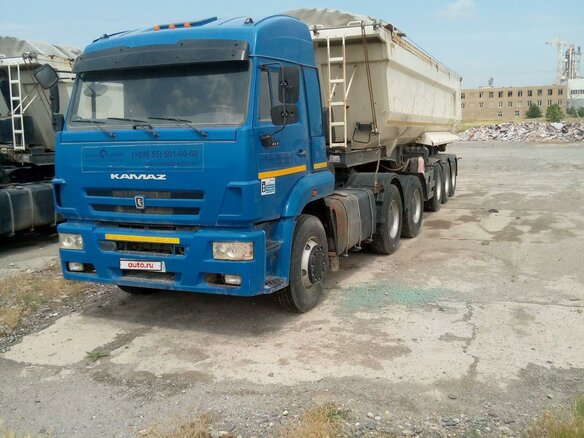 2018 КамАЗ 6460, синий, 3141478 рублей - вид 2